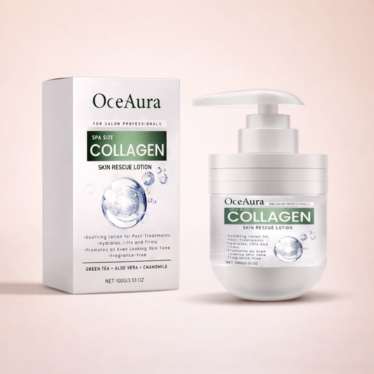 Kollageenivoide kasvoille ja vartalolle – kiinteyttävä & kosteuttava anti-age voide (OceAura)