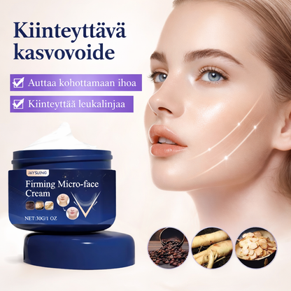 Kasvoja Kohottava & Hoikentava Kasvovoide 30g – Kiinteyttävä V-Muoto Kontuuri