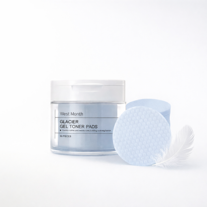 West & Month kollageen puhdistuslaput – (60 kpl)