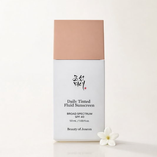 Sävyttävä aurinkosuoja SPF 40 – kevyt tinted sunscreen kasvoille