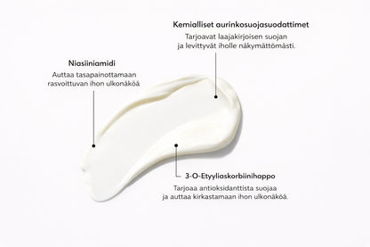 Dew-Glow Moisturizer SPF 50 – Kosteuttava & Hehkuva Aurinkosuojavoide 50ml