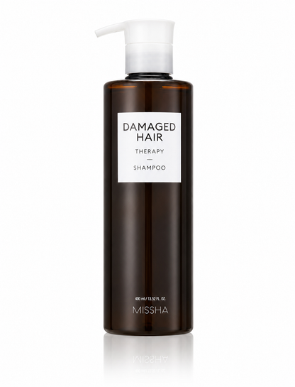 MISSHA Damaged Hair Therapy Shampoo 400ml – Korjaava Shampoo Vaurioituneille Hiuksille