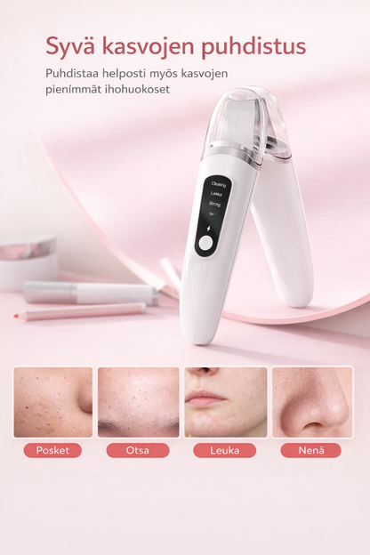 Ulträäninen Kasvojen Puhdistuslaite – 4 Tilaa Syväpuhdistus & Mustapäiden Poisto