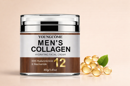 Miesten kasvovoide – kollageeni kosteusvoide anti-age hoitoon (40 g / 70 g)