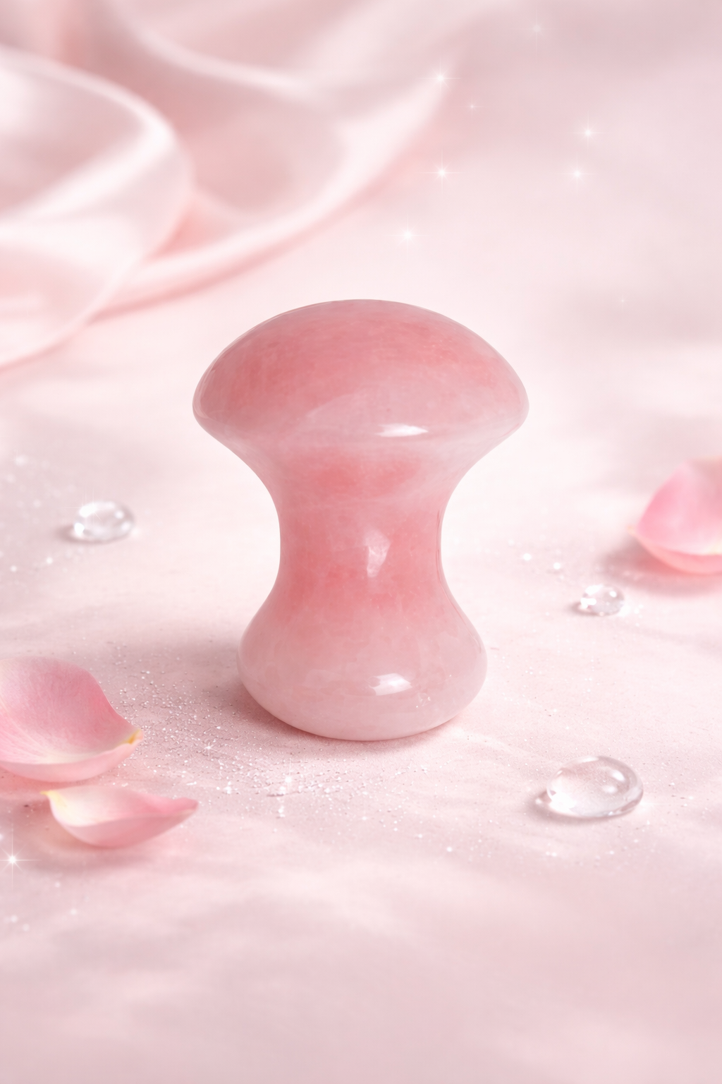 Jade-Sieni Hierontaväline – Gua Sha Kasvoille & Vartalolle, 100% Aito Jadekivi