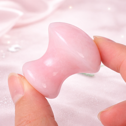 Jade-Sieni Hierontaväline – Gua Sha Kasvoille & Vartalolle, 100% Aito Jadekivi