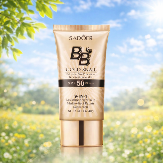 Kosteuttava & Tasoittava Gold Snail BB-Aurinkovoide SPF50 – 40ml