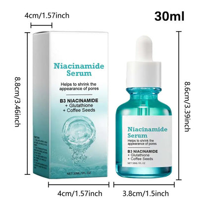 B3 Niacinamide Serum Tightening Pore Minimizing Face Brightening Essence Rejuvenation Essence Dark Spots Correcting Essence