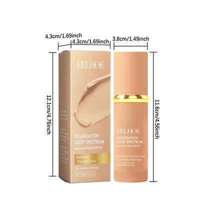 1Stick4-In-1 Foundation Liquid Coverage Concealer Long-Lasting Waterproof Professional Concealing for Dark Circles