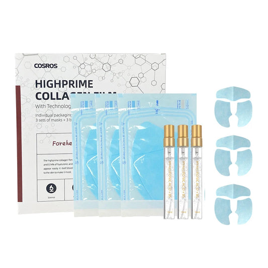 Soluble Collagen Anti-Aging Mask Essence Set Face Filler Collagen Protein Mask Remove Wrinkles Firming Serum Skin Care Set