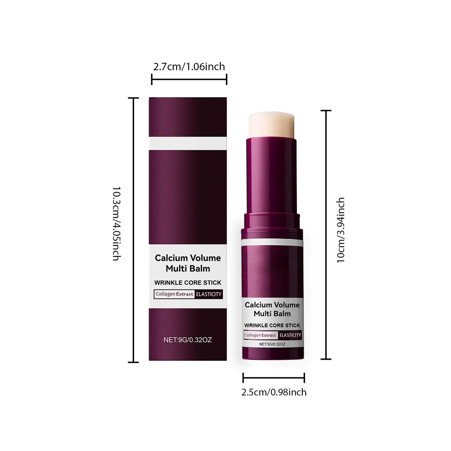 Cemenrete Calcium Volume Multi Balm Wrinkle Core Stick Collagen Moisturing Stick