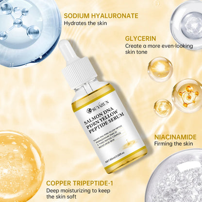 Salmon DNA PDRN + Yellow Peptide Complex Serum - Anti-Aging Solution, Skin Repair, Hydration, Brightening, Tightening.