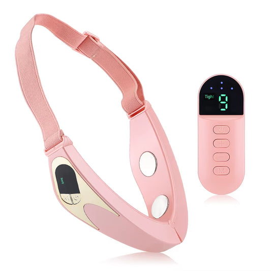 Electric V-Face Face Lift Device 6Mode Heated Skin Rejuvenation Double Chin V Face Vibration Massager Wireless Remote Control