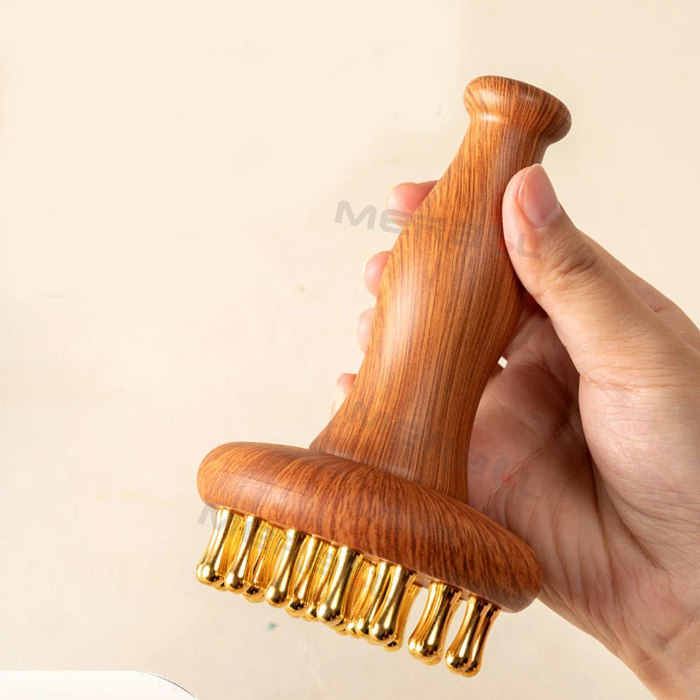 Face Meridian Massage Brush anti Cellulite Facial Guasha Massage Neck Lifting Scalp Anti-Fatigue Scraping Beauty Face Slimming