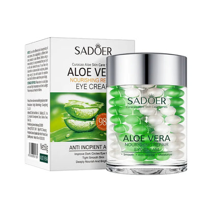 Aloe Vera Eye Cream anti Dark Circles Eye Bags Remover Nourishing Moisturizing Firming Eyes Creams Skin Care Proudcts