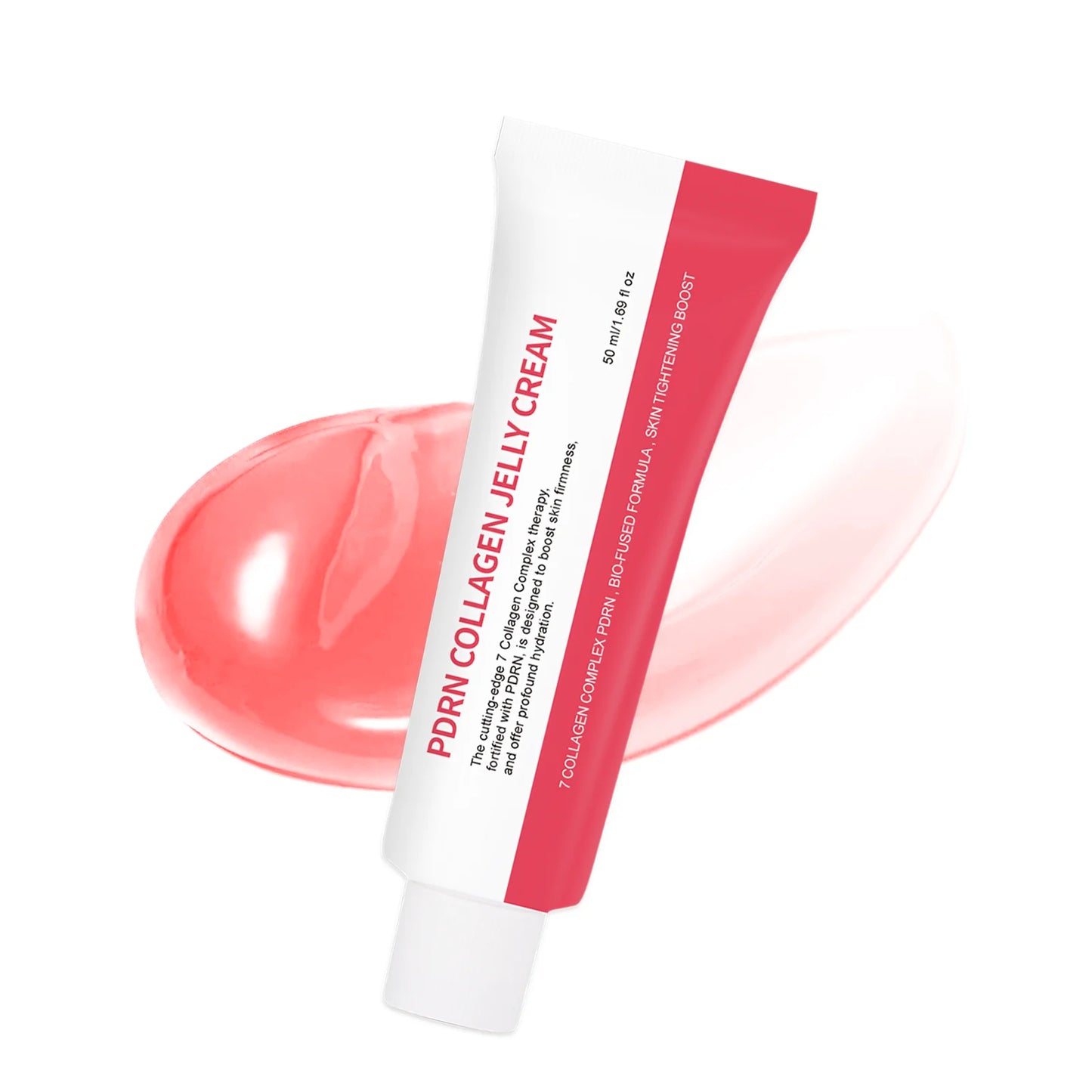 PDRN Collagen Jelly Cream Anti-Wrinkle Firms Lifts Accelerate Tissue Repair & Boost Elasticity 7 Collagen Complex + PDRN Synergy