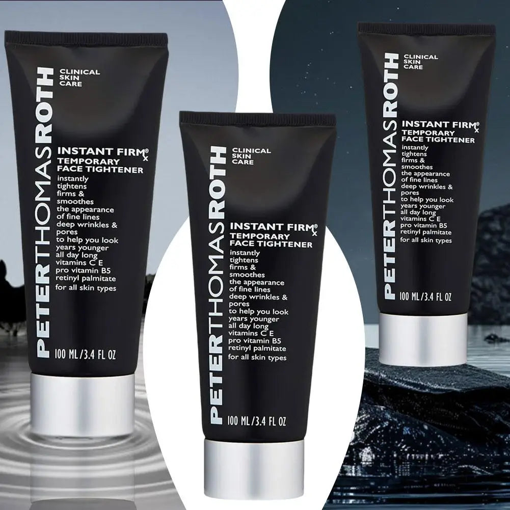 100ML Face Tightener Firm Smooth Look of Fine Lines Deep Wrinkles Pores Instant Firmx Temporary Eye Tightener Skin Care