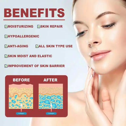 3Pcs Soluble Collagen Face Mask Collagen Facial Mask Melting Collagen Film anti Wrinkle Anti-Aging Mask for All Skin Types