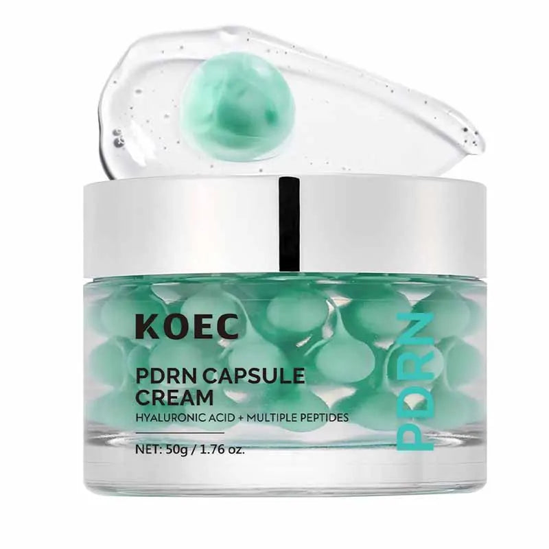 PDRN Capsule Cream Face anti Wrinkle Gel Skin Firming Deep Hydrating Nourishing for Dry Skin Luster Elasticity Cream Skin Care