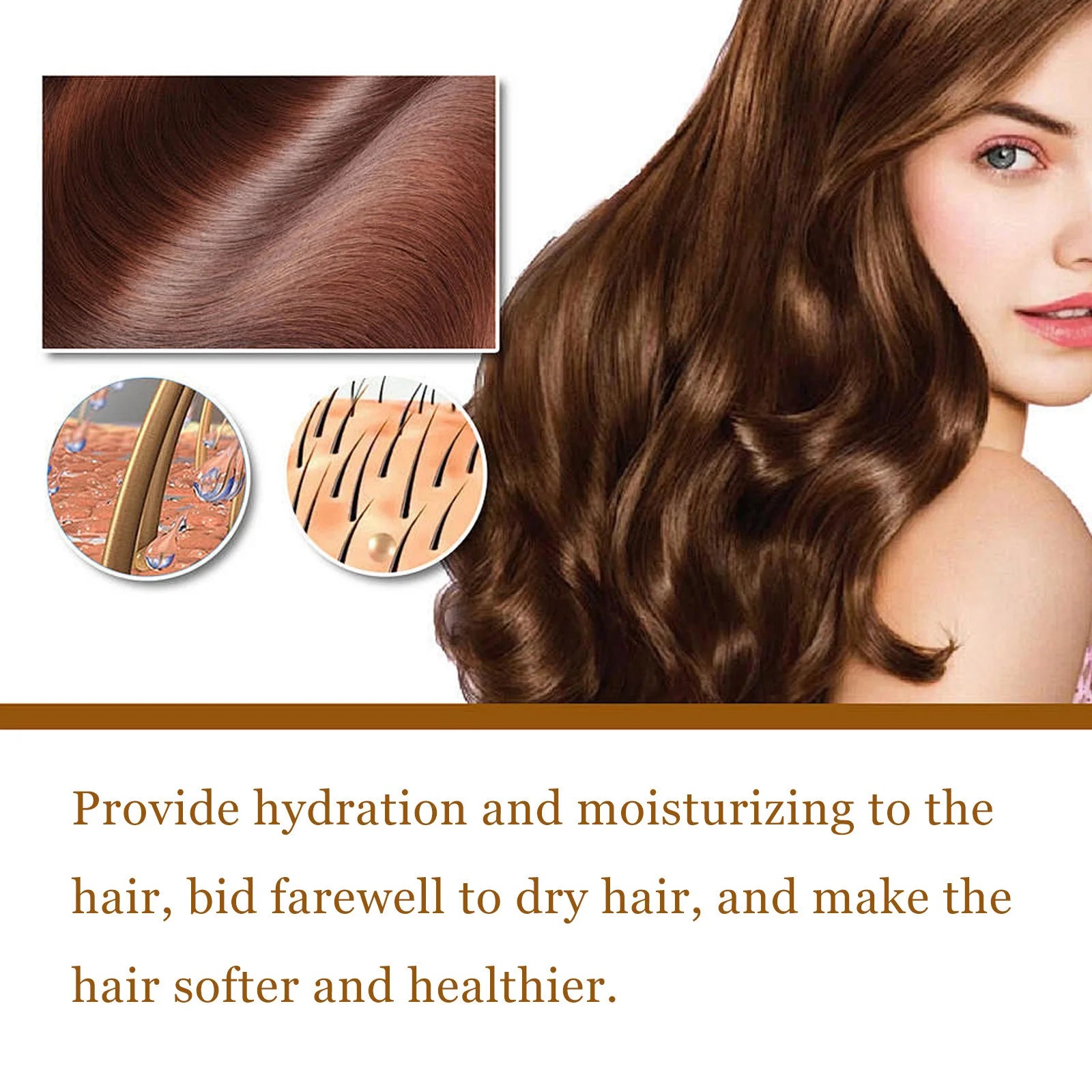 Fluffy Hair Styling Spray Long-Lasting Volumizing Curly Hair Building Hairstyle Quick Styling Hair Thickening Magic Spray 100Ml