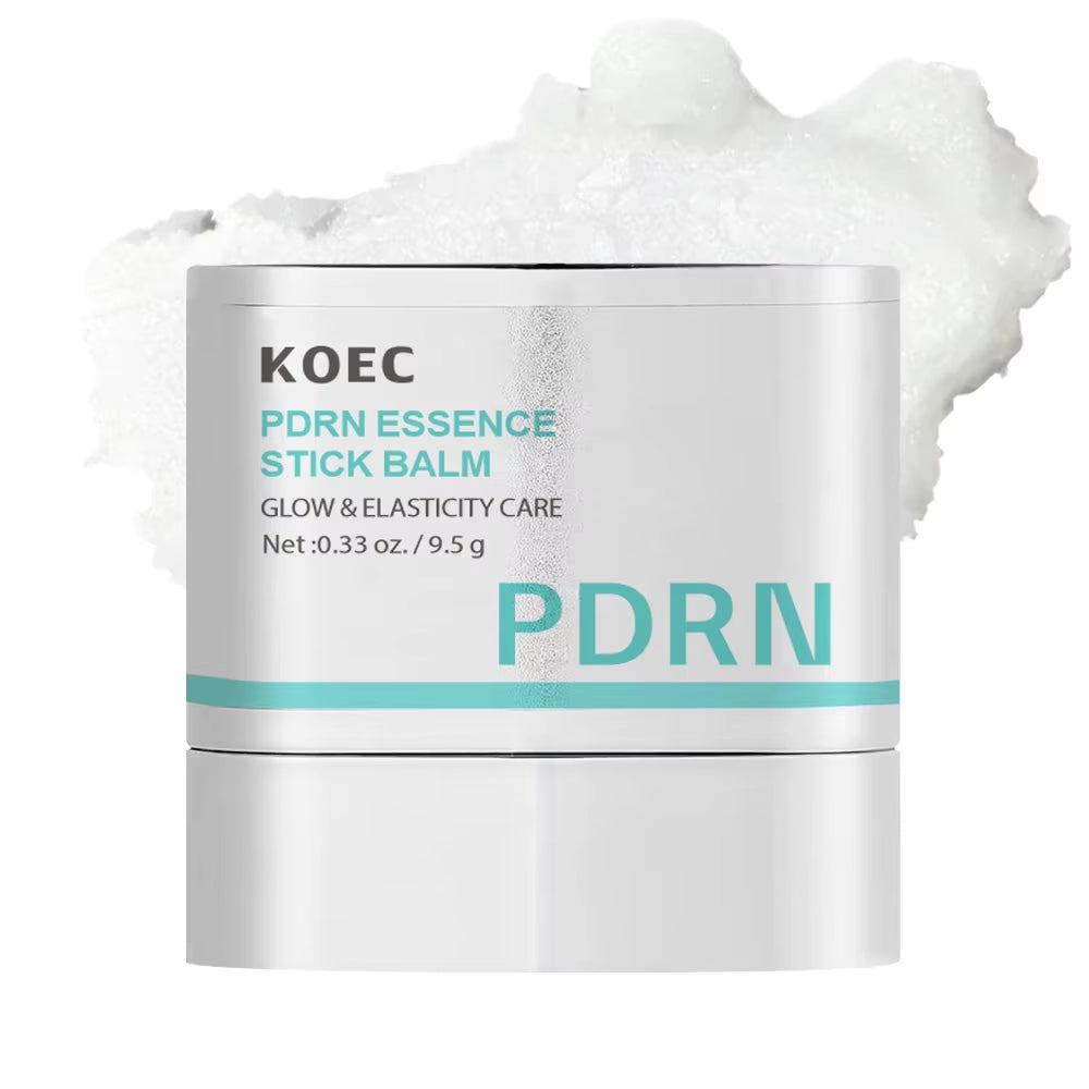 KOEC Portable PDRN Essence Stick Balm Moisturizing Glowing Firming Anti-Wrinkle Enhance Elasticity Collagen Niacinamide Glycerin