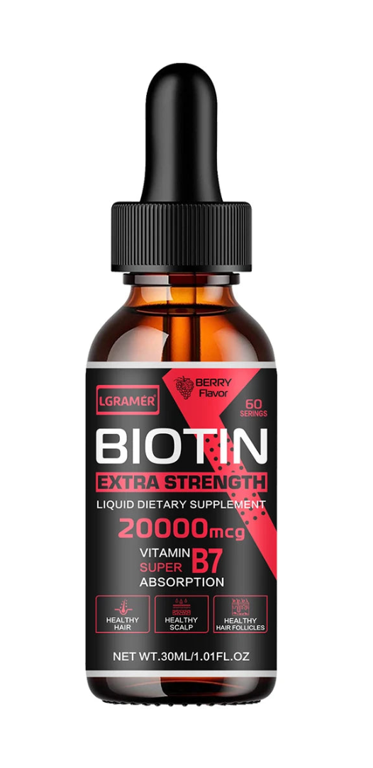 Biotin Hiustenkasvuseerumi – Hiustenlähtöön ja Päänahkan Hoito Spray 30/50ml