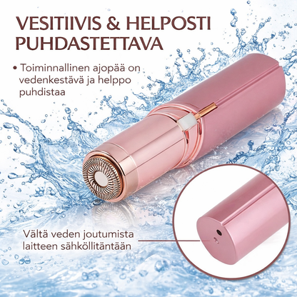 Sähköinen Kasvojen Karvanpoistolaite USB – Huulipunamuotoinen Mini-Epilaattori Naisille